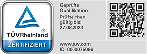 Expert in Recognition and Evaluation of Mildew Damage (TÜV)